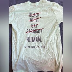 Only human tshirt small